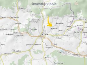 Prodej pole, Kostelec, 8970 m2