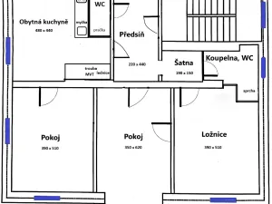 Pronájem bytu 4+kk, Praha - Kobylisy, Klíčanská, 95 m2
