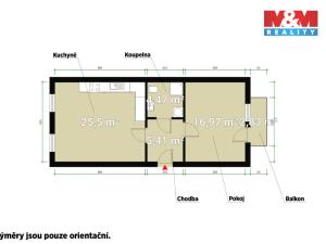 Pronájem bytu 2+kk, Plzeň - Jižní Předměstí, Karlova, 52 m2