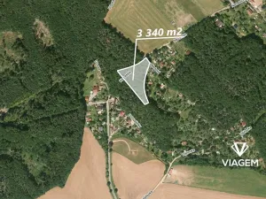 Prodej zahrady, Vráž, 3340 m2