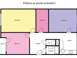 Prodej bytu 4+1, Praha - Lhotka, Mirotická, 81 m2