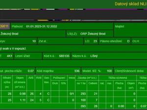 Prodej podílu lesa, Líšný, 1047 m2
