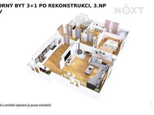 Prodej bytu 3+1, Sudkov, 100 m2