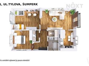 Prodej bytu 3+1, Šumperk, Tylova, 75 m2