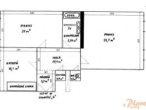 Pronájem bytu 2+1, Praha - Staré Město, Národní, 88 m2