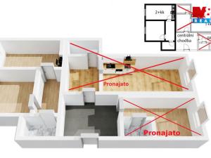 Pronájem atypického bytu, Beroun - Beroun-Město, Košťálkova, 38 m2