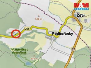 Prodej rybníku, Jesenice - Podbořánky, 318 m2