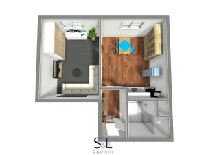 Pronájem bytu 1+1, Jílové, Oblouková, 36 m2