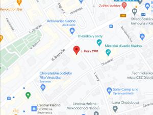 Pronájem obchodního prostoru, Kladno, J. Hory, 11 m2