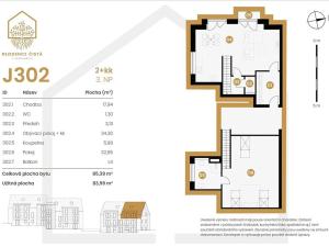 Prodej bytu 2+kk, Černý Důl, 85 m2