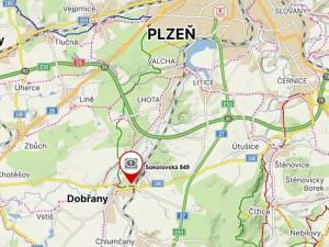 Pronájem bytu 1+kk, Dobřany, Sokolovská, 24 m2