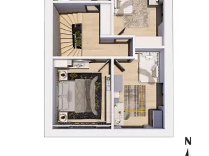 Prodej rodinného domu, Větrušice, Mezi Cestami, 105 m2