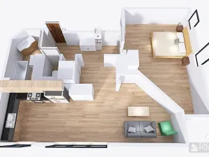 Pronájem bytu 2+kk, Plzeň, Zahradní, 68 m2