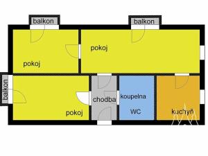 Prodej bytu 3+kk, Kutná Hora, Masarykova, 67 m2