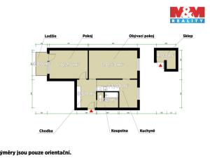 Prodej bytu 2+1, Mariánské Lázně - Úšovice, Smetanova, 62 m2