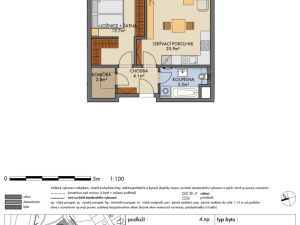 Prodej bytu 2+kk, Praha, Drnovská, 54 m2