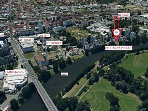 Pronájem bytu 1+kk, Pardubice, nábřeží Závodu míru, 30 m2