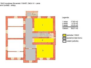 Prodej bytu 4+1, Děčín, Slovanská, 104 m2