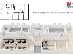 Prodej kanceláře, Klecany, V Honech, 179 m2