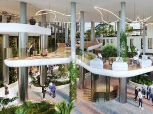 Pronájem kanceláře, Praha - Karlín, Karolinská, 916 m2