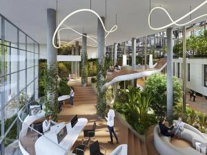 Pronájem kanceláře, Praha - Karlín, Karolinská, 800 m2