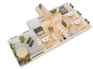 Prodej bytu 5+kk, Praha - Hostavice, Českobrodská, 119 m2