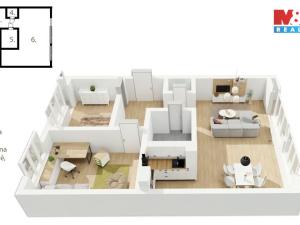Prodej bytu 3+kk, Kladno - Kročehlavy, Ústecká, 68 m2