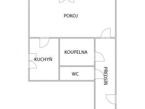 Prodej bytu 1+1, Most, Javorová, 34 m2