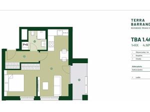 Prodej bytu 1+kk, Praha - Hlubočepy, Silurská, 44 m2
