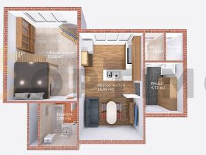 Prodej bytu 1+1, Praha - Libeň, Zenklova, 44 m2