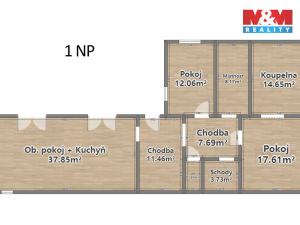Prodej rodinného domu, Zruč-Senec - Zruč, 220 m2