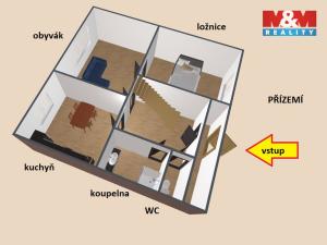 Prodej rodinného domu, Vamberk, Bulharská, 66 m2