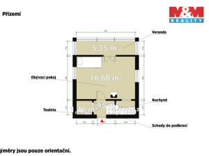 Prodej chaty, Šťáhlavy - Šťáhlavice, 31 m2