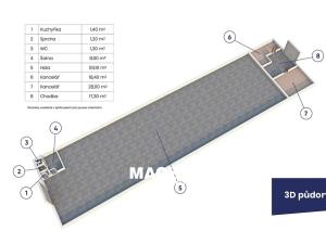 Pronájem skladu, Chrášťany, K Vodojemu, 588 m2