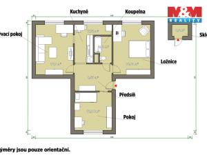 Prodej bytu 3+1, Klatovy - Klatovy III, Pod Hůrkou, 66 m2