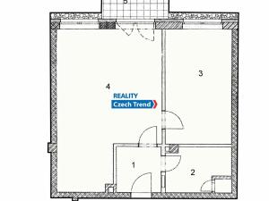 Pronájem bytu 2+kk, Olomouc, Třída Jiřího Pelikána, 59 m2