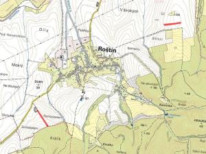 Prodej pole, Roštín, 5325 m2