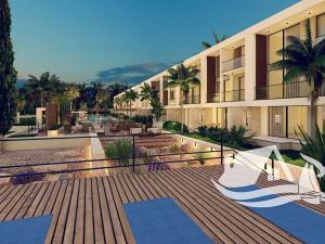 Prodej bytu 2+kk, Agios Amvrosios Keryneias, Kypr, 41 m2