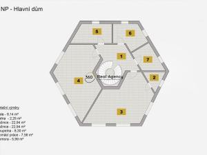 Prodej rodinného domu, Praha - Vinoř, 486 m2