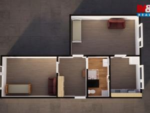 Prodej bytu 2+1, Jablonné v Podještědí, U Školy, 59 m2