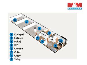 Prodej chalupy, Jilem, 209 m2