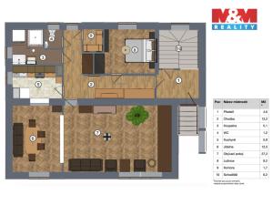 Prodej rodinného domu, Praha - Hodkovičky, Korandova, 233 m2