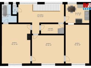 Prodej rodinného domu, Bernartice, Bechyňská, 140 m2