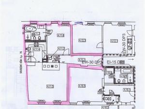 Pronájem bytu 2+1, Praha - Malá Strana, U lužického semináře, 74 m2