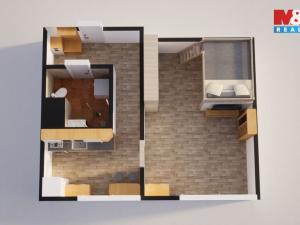 Prodej bytu 1+1, Nymburk, Mikoláše Alše, 37 m2