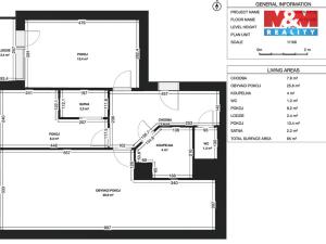 Prodej bytu 3+kk, Praha - Petrovice, Rezlerova, 65 m2
