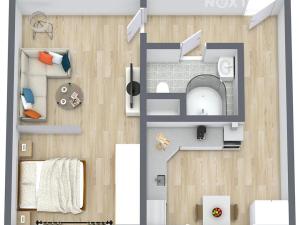 Pronájem bytu 1+1, Žatec, Jabloňová, 40 m2