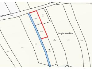 Prodej zahrady, Boršov nad Vltavou, K Pilotovi, 460 m2