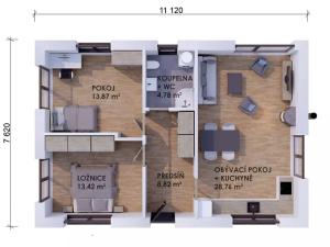 Prodej rodinného domu, Hranice, Šumavská, 70 m2