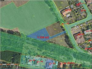 Prodej pozemku pro bydlení, Dolany nad Vltavou, Na Horkách, 1334 m2